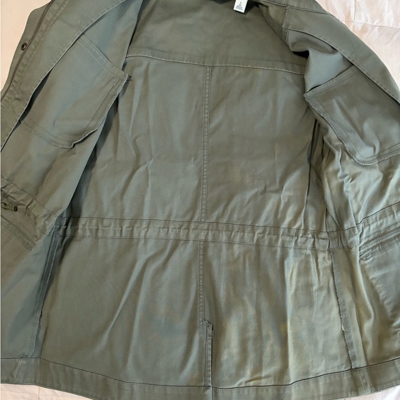 NWOT LL Bean Olive Jacket - Picture 3 of 7